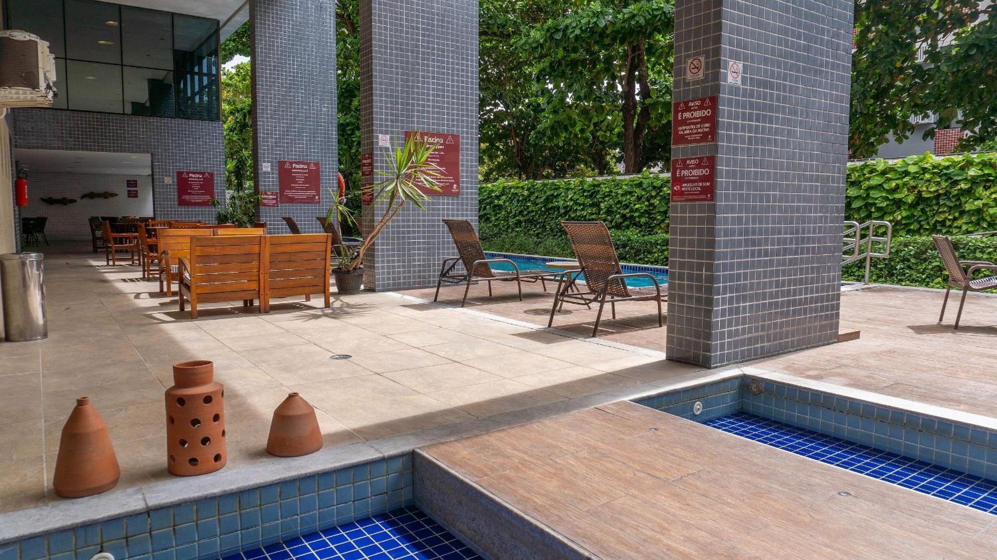 Flats Beach Class Convention Por Yolo Recife Exteriör bild